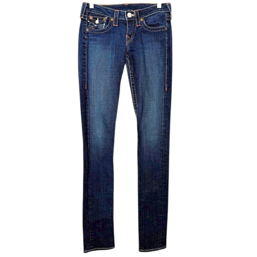 True Religion Women’s Skinny Jeans Size 28 – Medium Wash Designer Denim